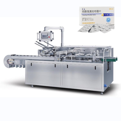 Hoog snelheid Volledig automatische horizontale tablet Capsule Blister Box Flasje Tube Cartoning Machine Carton Packing Machine Electric