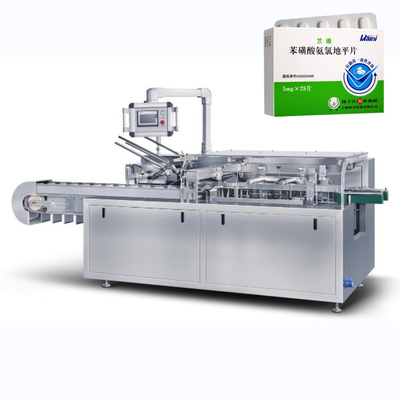 Automatische horizontale kwaliteitsborging Gemakkelijk te bedienen Gezondheidszorg industrie Doos verpakkingsmachine