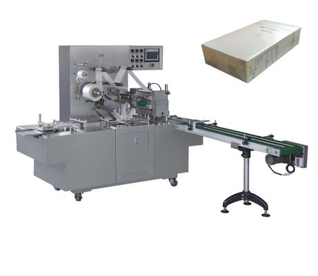 Automatische hoge snelheid 3D transparante filmverpakkings- en verpakkingsmachine voor cosmetische dozen en voedseldozen