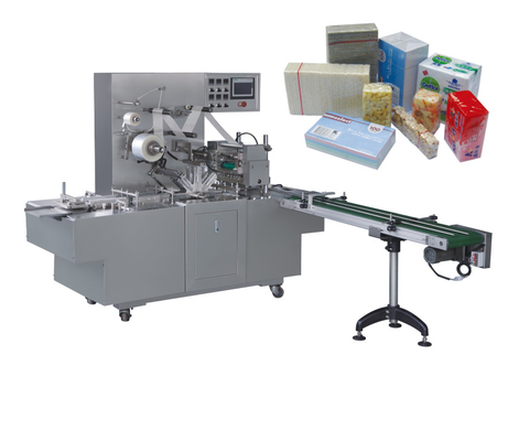 Warme verkoop Automatische parfum cadeau doos cellophane verpakkingsmachine 3d cellophane film verpakkingsmachine