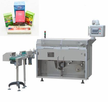 Automatische filmverpakkingsmachine voor parfumzeepdozen Cellofaneverpakkingsmachine