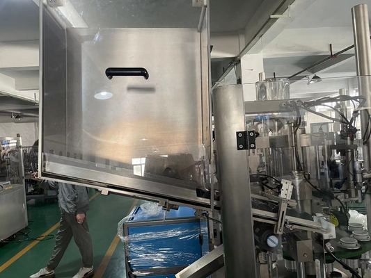 Automatische continue eindverzegelmachine voor zalf, handcrème, tandpasta, blikjes, aangepaste verpakkingsvulmachine