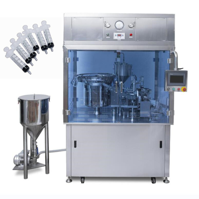 Automatische injectiespuitvulmachine van roestvrij staal 8 ml/1800 - 2100 per uur