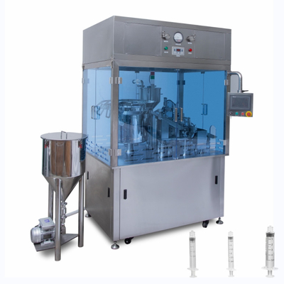 Geavanceerde automatische wegwerpplastic spuiten vul- en bekledingsmachine voor gel en crème