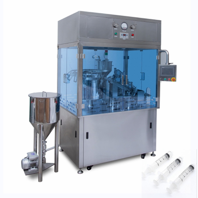 Hoge precisie Plastic Spuit Voorafgevulde vulmachine Efficiënte geautomatiseerde apparatuur