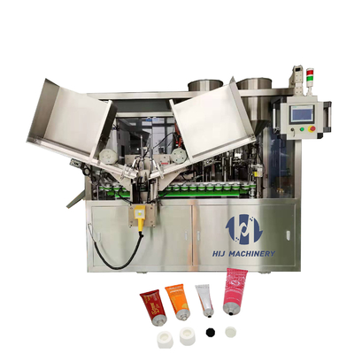 Automatische machine voor het vullen van vloeistof met een zachte buis, met hoge snelheid, voor het vullen en afdichten van lotions