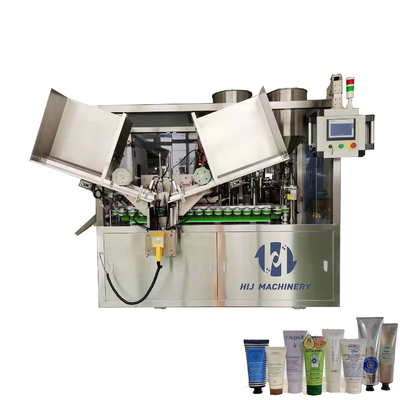 Cosmetische crème tandpasta Plastic tube filler verpakking vul- en afdichtmachine