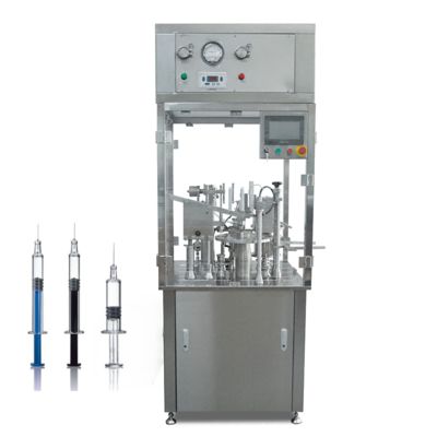 Hoge viscositeit cosmetische gel tandpasta dop verstoppen lok sluiting vaccin injectiespuit vulmachine
