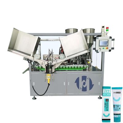 Automatische dierlijke katten- en huisdierenvoedselverzegelingsapparaat voedingscrème Plastic Tube Filling Sealing Machine Tandpasta Tube Filler