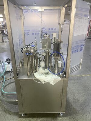 Hoge viscositeit cosmetische gel tandpasta dop verstoppen lok sluiting vaccin injectiespuit vulmachine