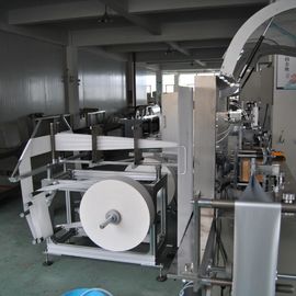 Hoge snelheids Nat Weefsel die Machine, de Verpakkingsmachine maken van het Kantine Natte Servet