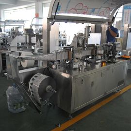 Horizontale Partij Vier die Nat Weefsel verzegelen die Machine met Klein Sachet maken
