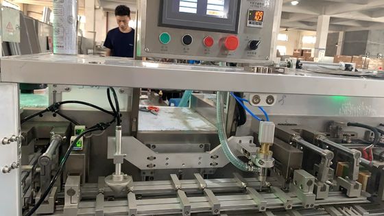 Het Masker van 60 Zakkenmin semi auto flat bags Gezichts het Vullen Machine voor Schoonheidsmiddelen