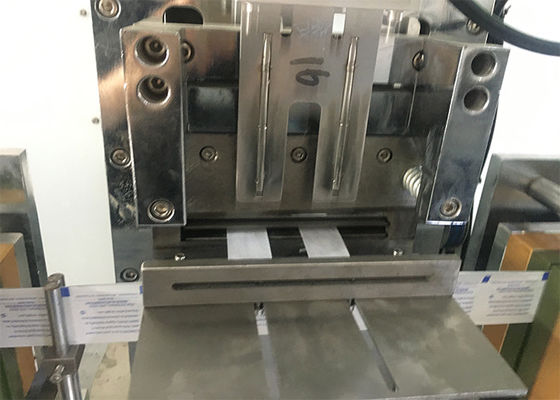 Natte alcohol het Stootkussen veegt Volledige Automatische 2.8KW PLC van de Verpakkingsmachine af