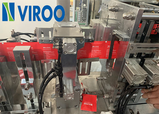 Horizontale Natte 120bags/Min 220V veegt Verpakkende Machine af, het mist natte weefsel die van de glazenlens machine maken
