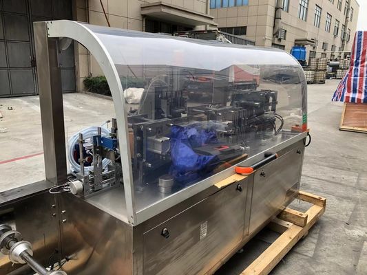 Natte glas de Lens veegt Verpakkende Machine van het Verpakkende Machine de Functionele Natte Weefsel af