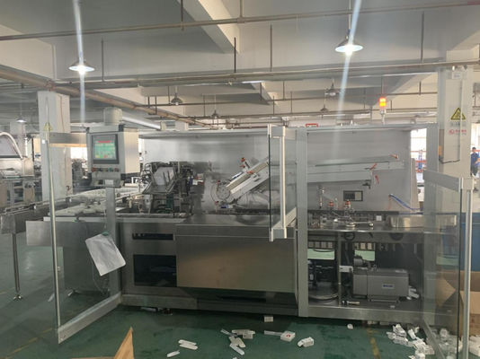 AISI 304 Automatische de Machineplc van de Doosverpakking controleerde 120 doos/Min