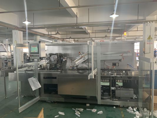 De Kartonnerende Machine van de flessenhoge snelheid de Kartonnerende Machine van de 4 Vouwenblaar