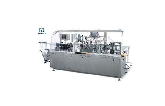 Glazenlens het Schoonmaken veegt Verpakking het Vullen Machine Automatische Horizontaal af