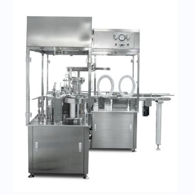 Automatische voorgevulde Luer Lock Glas Spuit Filler Plugging sluiting Capping Equipment Spuit Vacuum Filling Sealing Machine