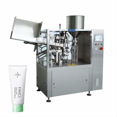 Automatische cosmetische tandpasta Lotion Tube Filler Sealer Cream Plastic Soft Tube Filling and Sealing Machine