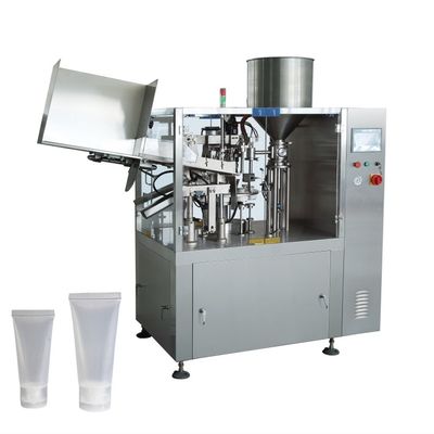 Automatische cosmetische tandpasta Lotion Tube Filler Sealer Cream Plastic Soft Tube Filling and Sealing Machine
