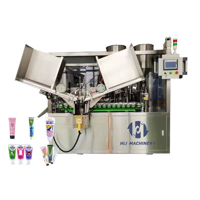 Cosmetische haarcrème tube vul- en afdichtmachine gezicht wassen crème machine