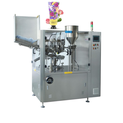 Automatische plastic tube vulsluitmachine 50-75pcs/min Aanraakscherm