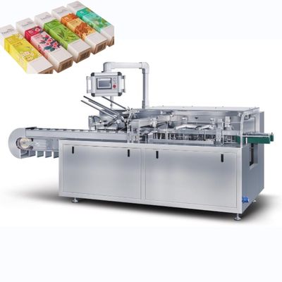 Automatische Voedsel Koekjes Snack Doos Kartonneermachine Doos Verpakkingsmachine