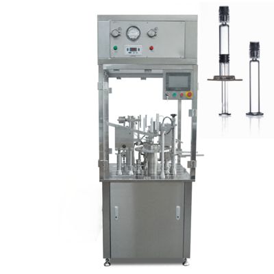 Machine voor het vullen van voorgevulde spuiten voor het optimaliseren van de productielijn GMP/CE-standaard
