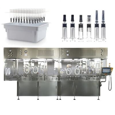 High Precision Pre-filled Syringe Filling and Stoppering Machine Cartridge Filling Machine Hoog nauwkeurige voorgevulde spuit vulmachine en stopper machine cartridge vulmachine
