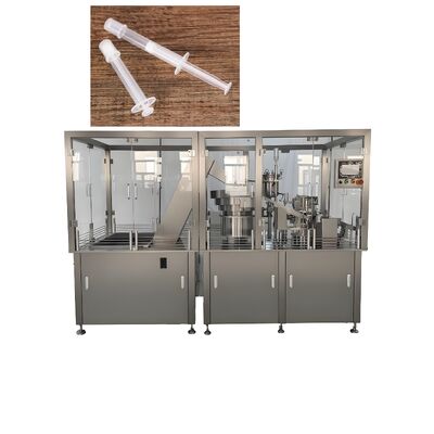 Automatische Plastic Spuit Vul- en Sluitmachine voor Vloeistof en Gel