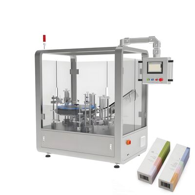 Automatische verticale roterende kartonmachine voor flessen en potten