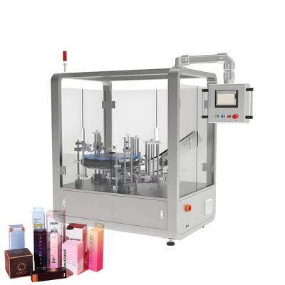 Professionele Verticale Roterende Doos Verpakkingsmachine voor Cosmetica