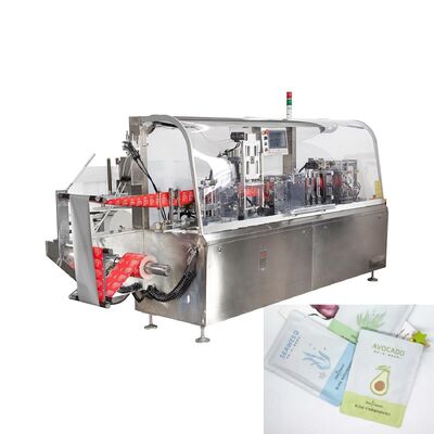 Automatische enkele vel natte weefselverpakkingsmachine 3/4 zijafdichtende zakje verpakkingsmachine voor hotel